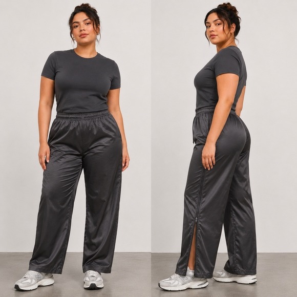 SKIMS Pants - Skims Sport Utility Track Pants Gunmetal Womens 3X